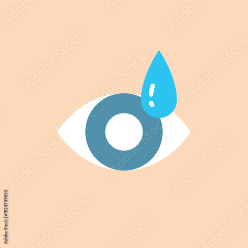 シンプルな目のベクターアイコン