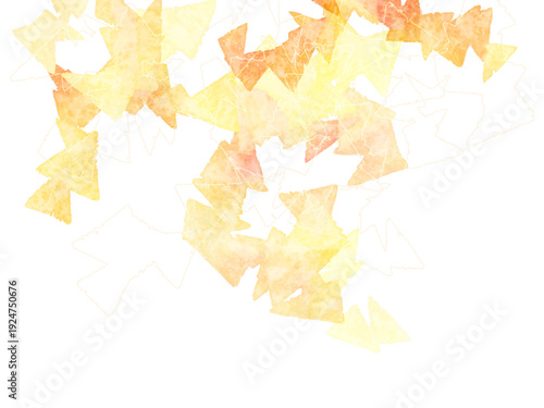 三角形の幾何学的な背景イラスト