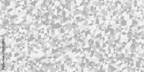 Abstract low polygon paper cubic white, gray wallpaper. vector transparent poly triangle texture. geometric pattern triangular wall tile metal cube background.