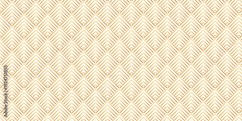 Abstract gold gradient line square creative polygon overlap paper grid metallic wall wallpaper. geometric gradient triangle square decoration structure element design textile .