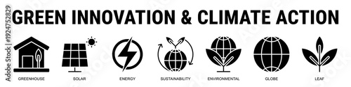 Driving Climate Action Through Green Innovation, Renewable Energy, And Sustainable Environmental Strategies For A Cleaner Future.