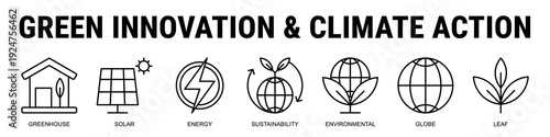 Driving Climate Action Through Green Innovation, Renewable Energy, And Sustainable Environmental Strategies For A Cleaner Future.