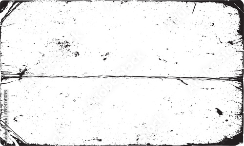 Grunge label vector background