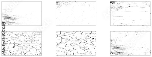 Grunge Urban Backgrounds set. Texture Vector. Dust Overlay Distress Grain ,Simply Place illustration over any Object to Create grungy Effect .abstract, dirty, texture for your design. vector