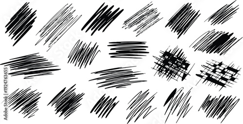 The image features black sketch graphics placed one on top of the other, creating an interesting contrast that draws attention to the intricate details of the sketches.