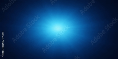 A bright abstract design featuring blue light rays and sun flares bursting through a glowing sky pattern to create a motion blur backdrop with energy and shine