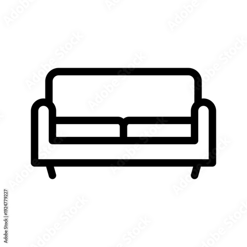 Complete Living Room Amenities icon set for home comfort, furniture and interior design