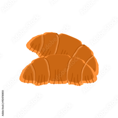 croissant vector illustration