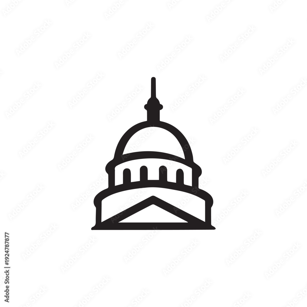 Fototapeta premium Capitol Logo