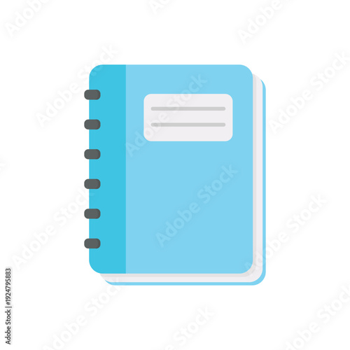 Note book vector illustration on a white background