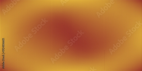Red orange yellow ribbed glass. Vector ribbed glass texture background. Mesh gradient. acrylic ribbed bath surface. Reeded glass background semitransparent overlay. Bath wall window