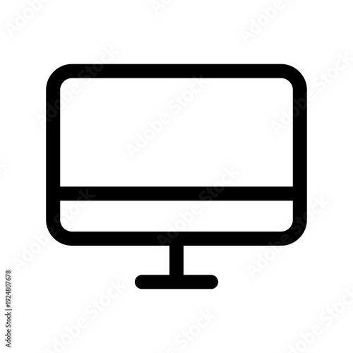 Shopping Monitor Icon