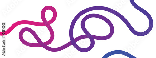 Simple childish vector scribbles and squiggles. Creative trendy style design.