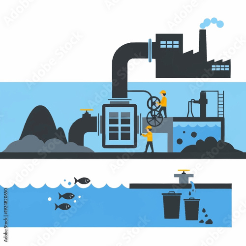 Industrial Pollution and Environmental Damage.