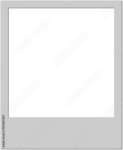 A single light gray vertical photo frame for displaying memories and pictures