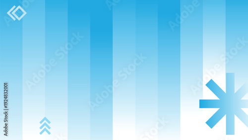Abstract vector background design with geometric shapes and blue gradient colors