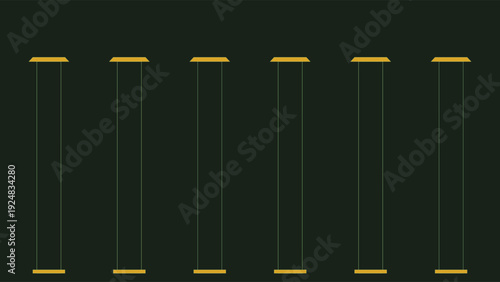 Art Deco-inspired geometric pattern with gold accents and symmetrical design, evoking 1920s luxury and elegance