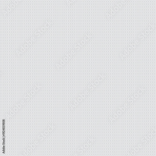 Subtle seamless geometric pattern with fine grey micro lattice line art on white background