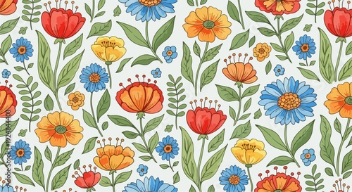 Cottage garden dreams woven into floral elegance