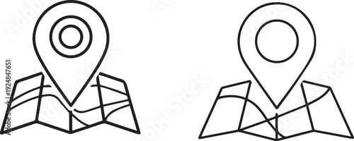 set of black and white icons for web