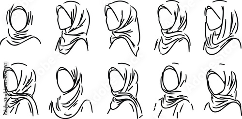 set of black and white icons for web