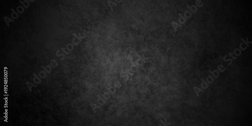 Abstract Dark black concreate wall retro old slate grunge backdrop background or texture. black concrete wall High Resolution on charcoal color vintage Cement and Concrete texture.
