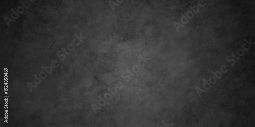 Abstract Dark black concreate wall retro old slate grunge backdrop background or texture. black concrete wall High Resolution on charcoal color vintage Cement and Concrete texture.
