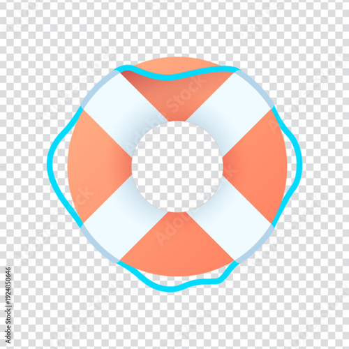 Life Buoy Rescue Ring Icon