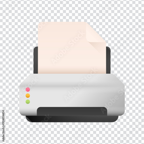 Printer Office Equipment Icon