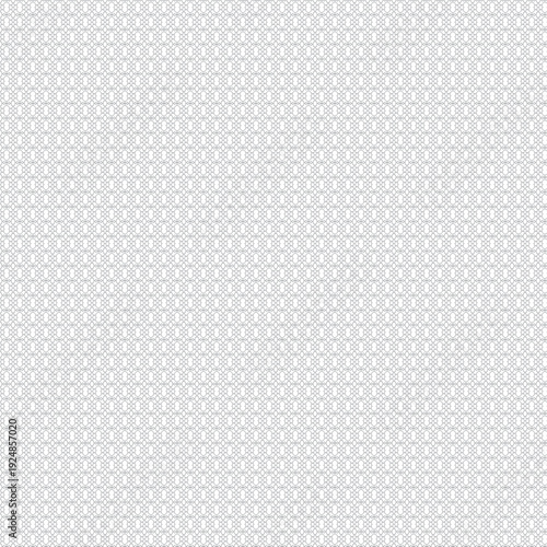 Intricate geometric guilloche seamless pattern on white background