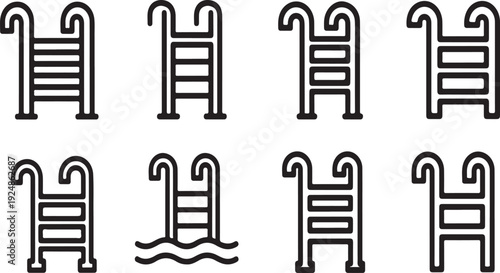 Ancient egyptian hieroglyphic symbols representing various objects and concepts Vector