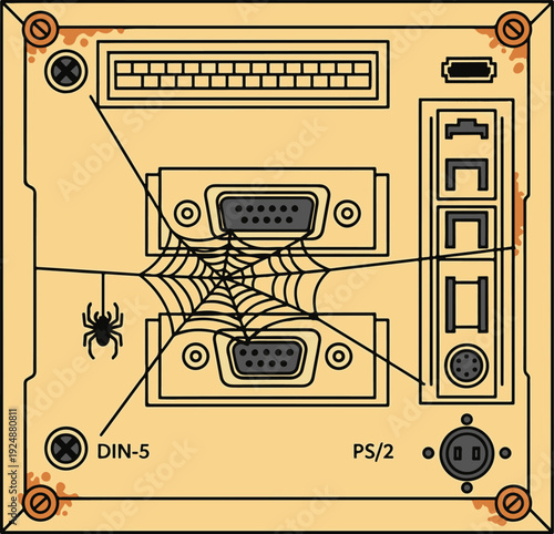 An Old Virus Infecting Computer Ports