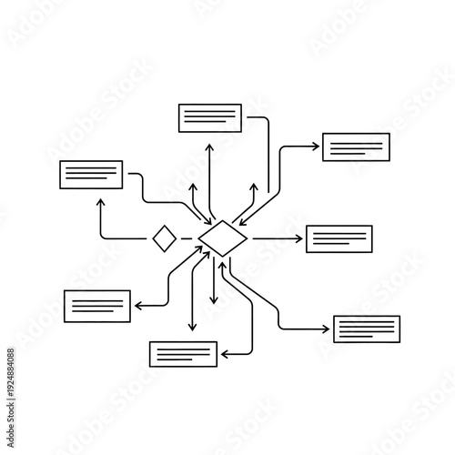 Central processing unit with connected data streams.