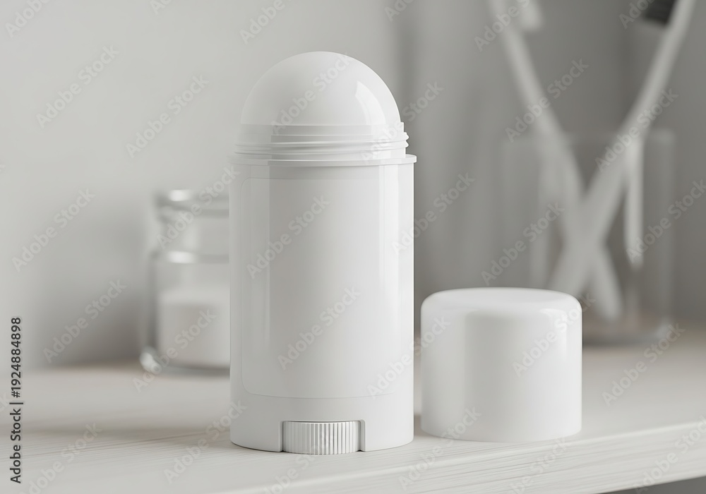 Obraz premium White Deodorant on Counter