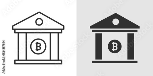 Crypto Bank Icon