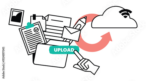 File Backup and Cloud Synchronization Workflow