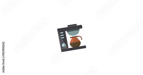 Vacuum Coffee Maker Siphon Brewer Animation