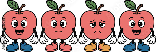 Holiday Penguin Friends Icon Set  Scarves, Hats, and Festive Cheer