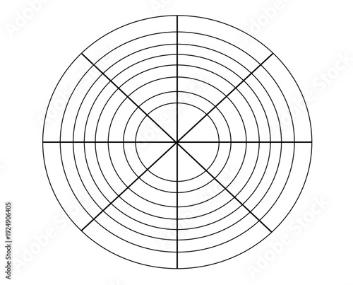 balance wheel on a white background,