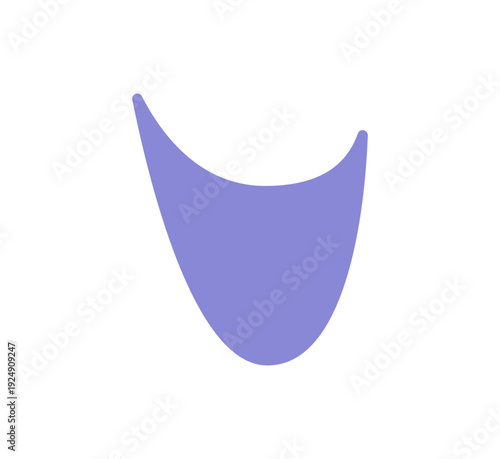blue shield isolated on white