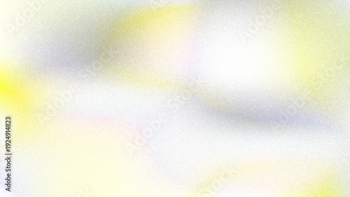 Abstract vector soft color gradient background with high-detailed noise particles for aesthetic design. Pastel yellow and pink grainy texture wallpaper with retro film effect.