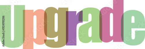 Upgrade word art with charming pastel colors overlaying a checkered background in a stylish and appealing graphic design