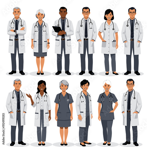 Diverse Medical Professionals