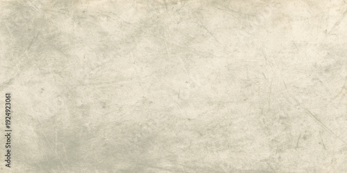 Light beige textured background with subtle scratches and stains on paper surface