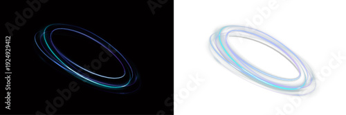 Sparkling yellow energy portal with glow. Magic waves and shine create sci fi mood. Ideal for gaming visuals.