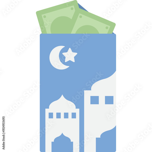 Eid Al-Fitr Money Gift Envelope