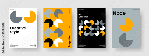 Geometric Business Presentation Layout. Isolated Poster Design. Creative Flyer Template. Banner. Background. Report. Brochure. Book Cover. Advertising. Brand Identity. Journal. Handbill. Notebook