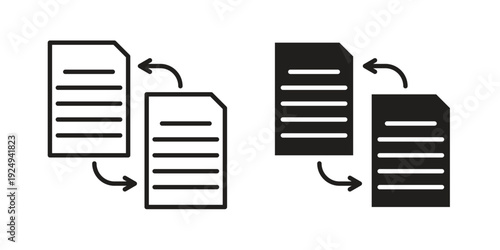 Data transfer icon