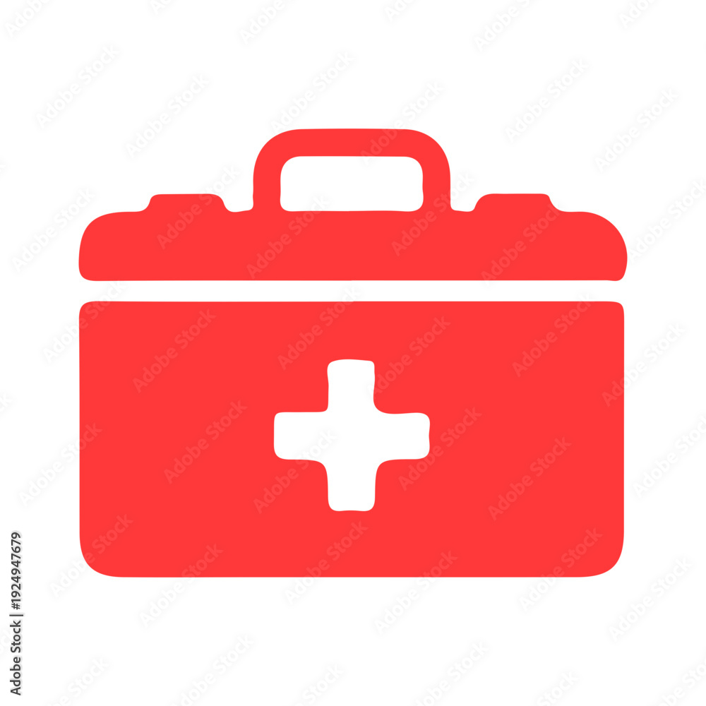 Obraz premium Red Oyster Shell Illustration