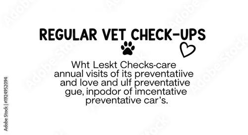 Regular vet check ups for healthy pets with love and care